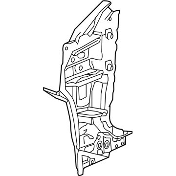 GM 39130469 Reinforcement Assembly, Body Hinge Pillar Outer Panel