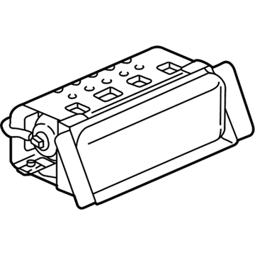 GM 22688121 Airbag,Instrument Panel