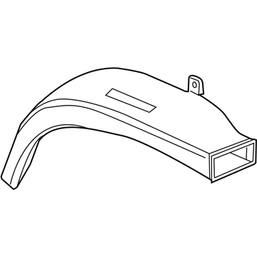 GM 15129477 Duct Assembly, Auxiliary Heater Air Outlet