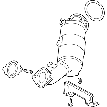 GM 55495048 W/UP 3Way Catalytic Convertor Assembly