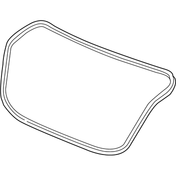 GM 84235459 Weatherstrip Assembly, Rear Compartment Lid