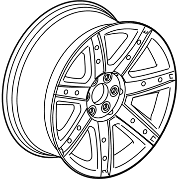 2015 Cadillac Escalade Spare Wheel - 84497729
