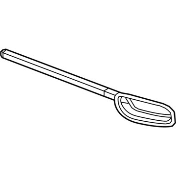 13389486 - Genuine GM Arm Assembly, S/Belt Reach Assist *Black