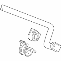 GMC Acadia Sway Bar Kit - 84617934 Shaft Assembly, Rear Stab