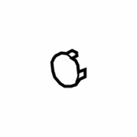 Genuine GM Recline Handle Cap 23219493