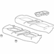 GM 95352443 Cushion Assembly, Rear Seat *Pewter R