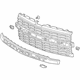 GM 84401129 Grille Assembly, Front
