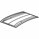 GM 23156131 Decal, Roof Panel Front *Carbon Flash