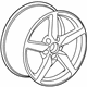 GM 19302113 19x8.5-Inch Aluminum 5-Spoke Front Wheel in Chrome