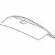 GM 84317518 Lid Assembly, Rear Compartment