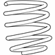 GM 84186921 Front Coil Spring