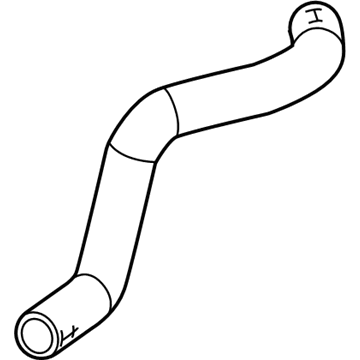 2017 Chevrolet Camaro Radiator Hose - 84128883