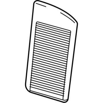 GM 84779204 Door, Qtr Stow Pkt *Jet Black