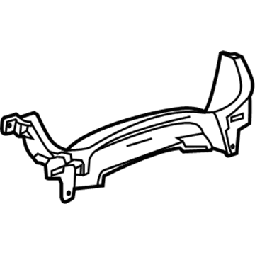 GM 23125258 Plate,Instrument Panel Cluster Lower Trim