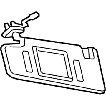 GM 23165212 Sunshade Assembly - . *Grey R