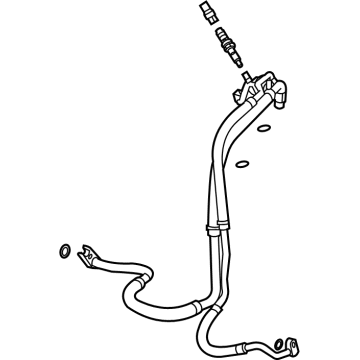 2023 GMC Sierra A/C Hose - 85117905