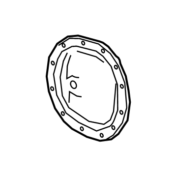 2023 Chevrolet Silverado Differential Cover - 84446288