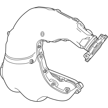 2023 Chevrolet Corvette Exhaust Manifold - 12716153