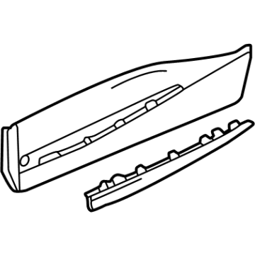 2022 Chevrolet Bolt EV Door Moldings - 42786086