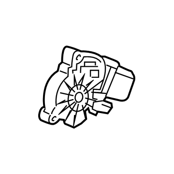 2023 Chevrolet Colorado Window Motor - 84705691