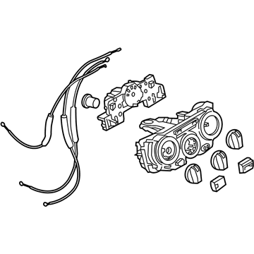 Chevrolet City Express A/C Switch - 19317354