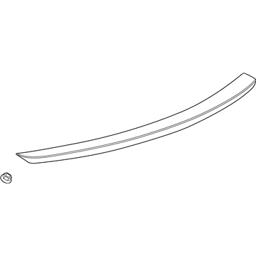 GM 26212647 Spoiler Pkg, Rear End (WHITE)(Instae)