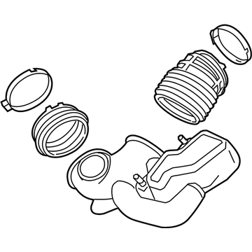 Chevrolet Corvette Air Intake Coupling - 84092392