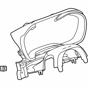 2023 Chevrolet Trailblazer Steering Column Cover - 42720951