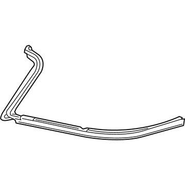 22859616 - Genuine GM Weatherstrip Assembly, Folding Top Rear