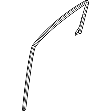 2017 Chevrolet City Express Door Seal - 19316856