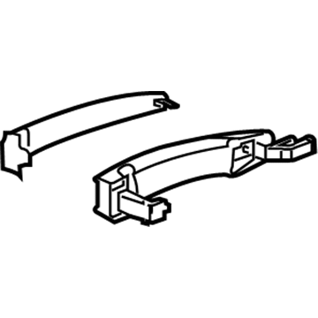 2022 Chevrolet Traverse Door Handle - 84335416