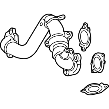 GM EGR Tube - 12695130