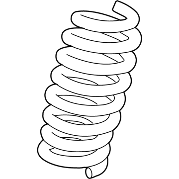 Cadillac ATS Coil Springs - 23136676