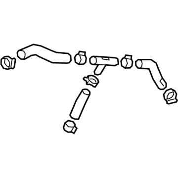 2024 Chevrolet Colorado Coolant Pipe - 12692081