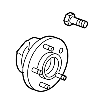 Chevrolet Blazer Wheel Hub - 13536583