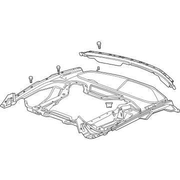 GM 87866783 FRAME ASM-R/CMPT PNL