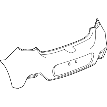 2019 Chevrolet Cruze Bumper - 39092065