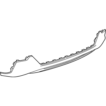 GM 39008628 Panel, Rear Bumper Valance *Anthracite