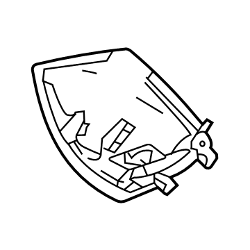 2022 GMC Yukon Side View Mirrors - 84642906