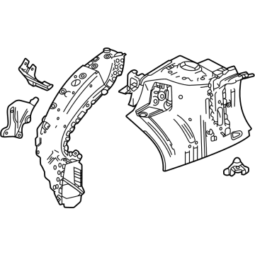 GM 60006824 PANEL ASM-FRT W/H