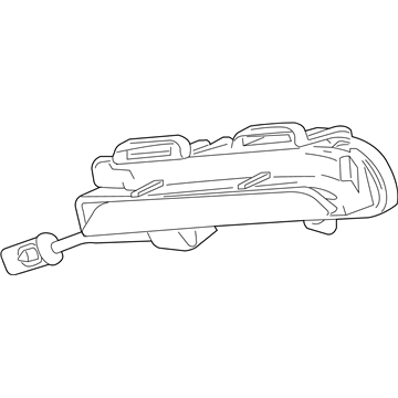 Chevrolet Cruze Fog Light - 42340861