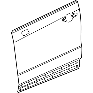 23274105 - Genuine GM Panel, Front S/D Otr