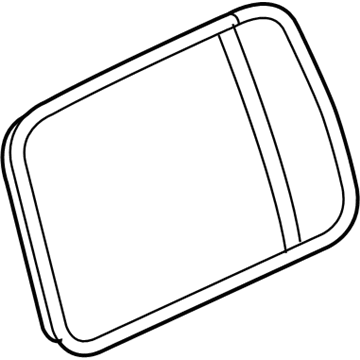 2010 Chevrolet HHR Door Seal - 15833396