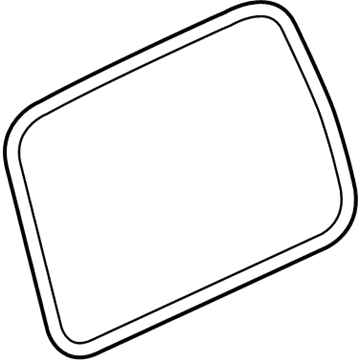 2010 Chevrolet HHR Door Seal - 15833397