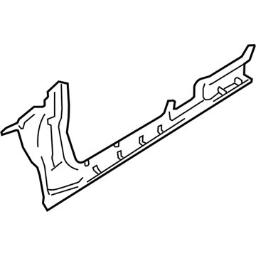 GM 30025321 Panel,Front Pillar Inner Lower,LH (On Esn)