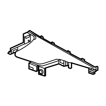 GM 84963127 PANEL ASM-F/FLR CNSL EXTN *TENSION BLUEE