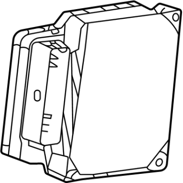 thumbnail image 2 of 2008 Chevy Equinox ABS Anti-Lock Brake Pump Module Assembly – 3.6L, AWD, Genuine OEM 2 of 5
