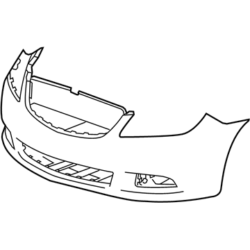 2010 Buick Allure Bumper - 20979560