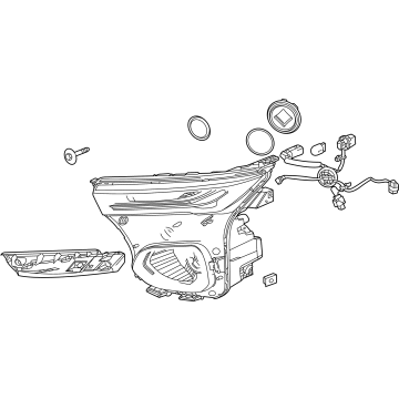 GM 42865174 HEADLAMP ASM-FRT
