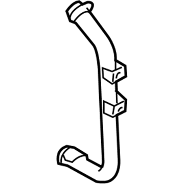 2001 Chevrolet Tracker Radiator Hose - 91176172